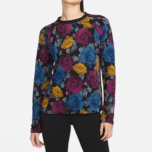Nike Icon Clash Brushed Fleece Floral Pullover